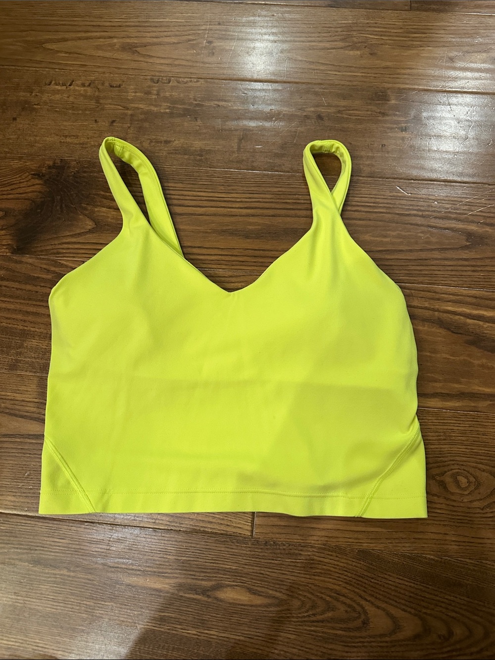 lululemon Align Tank Top Yellow Athletic Tank